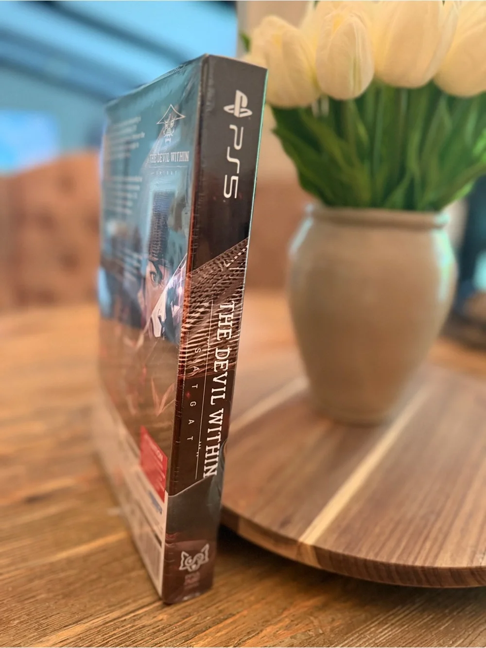 Sony PS5 The Devil Within - Black & Dark Red Cover collectors edition big box